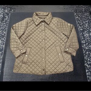 Anne Klein Lion Jacket W/Gorgeous Silver Hardware Signature Snaps Buttons NWT